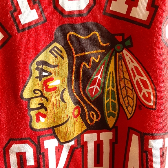 Stadium Series, NHL, CHICAGO BLACKHAWKS, LS Cotton Blend Tee, Size 2XL - Picture 4 of 6